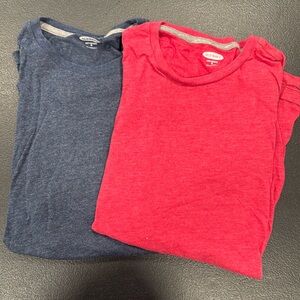 M T shirts old navy soft washed